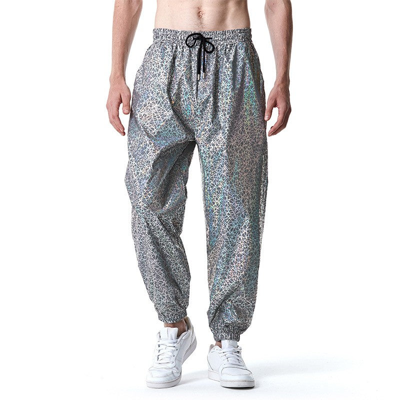 Men's Hip-hop Fluorescent Pants Casual