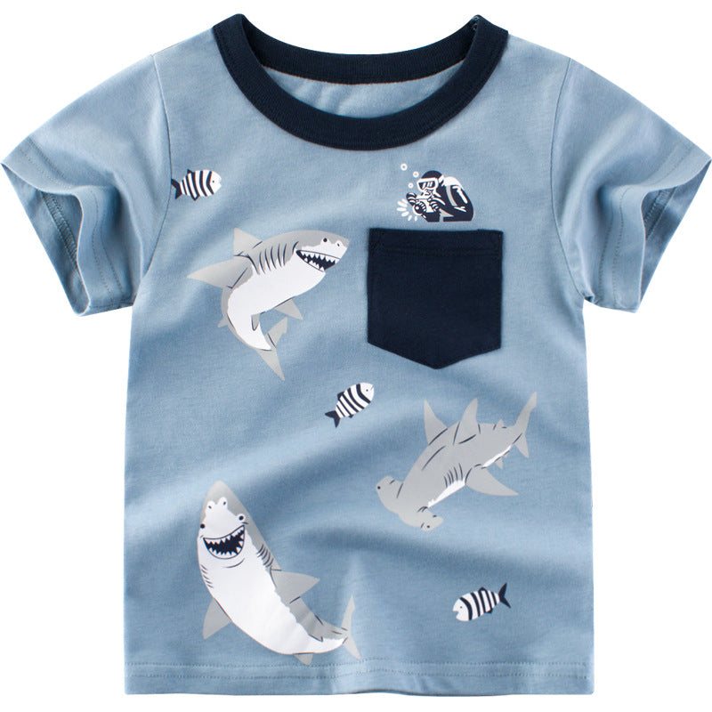 Children's cartoon T-shirt