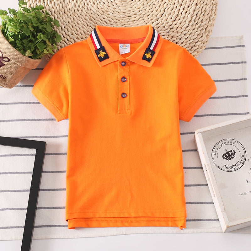 Solid color comfy kids shirt