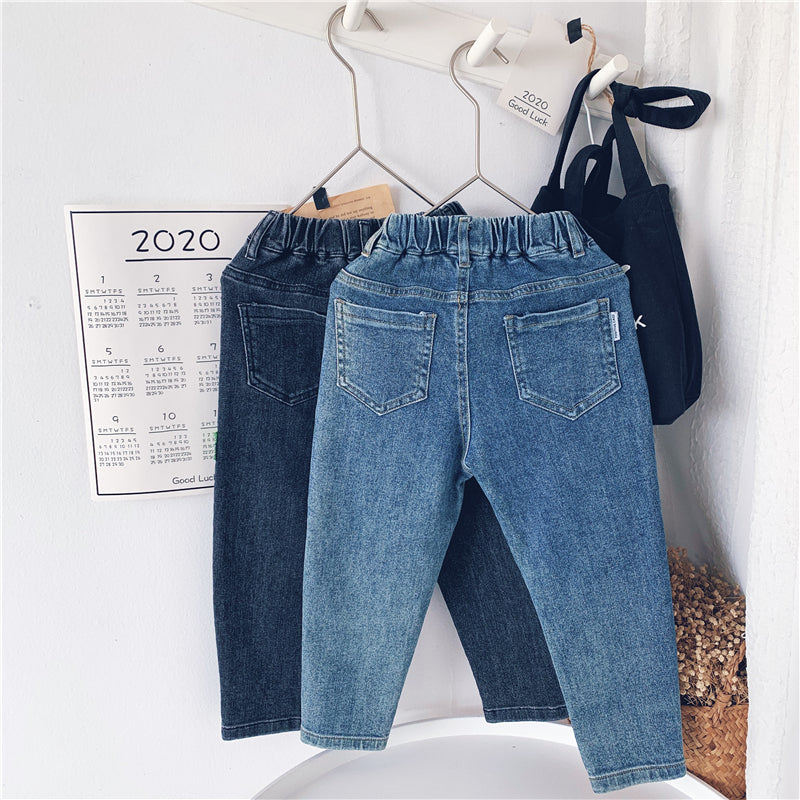 Autumn Children's Jeans Style Trendy Children's Pants New Trend