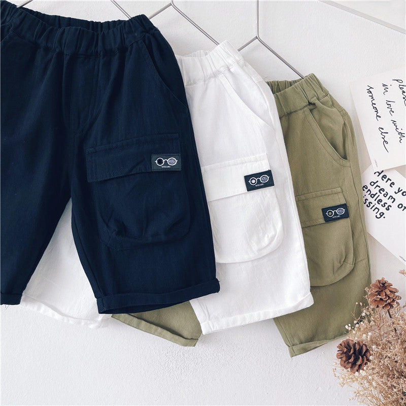 Children's Clothing Boys Summer Casual Shorts Five-point Pants