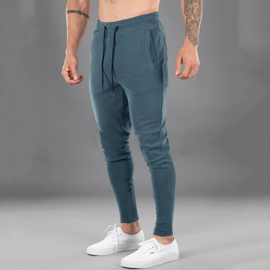 Men's Casual Sports Pants Cotton Skinny Stretch
