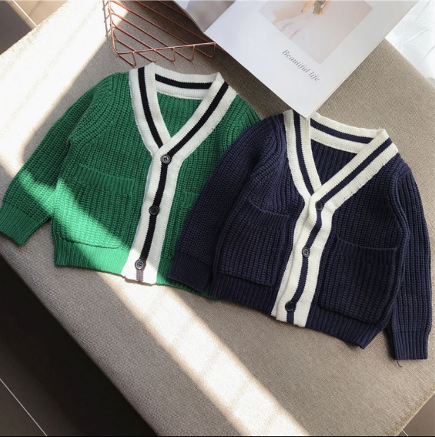 Children's clothing autumn sweater baby sweater cardigan jacket