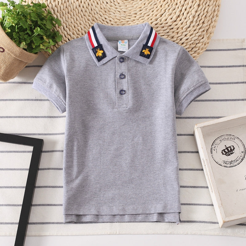 Solid color comfy kids shirt