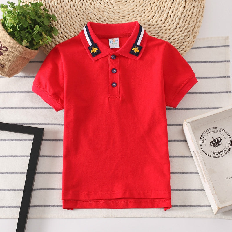 Solid color comfy kids shirt