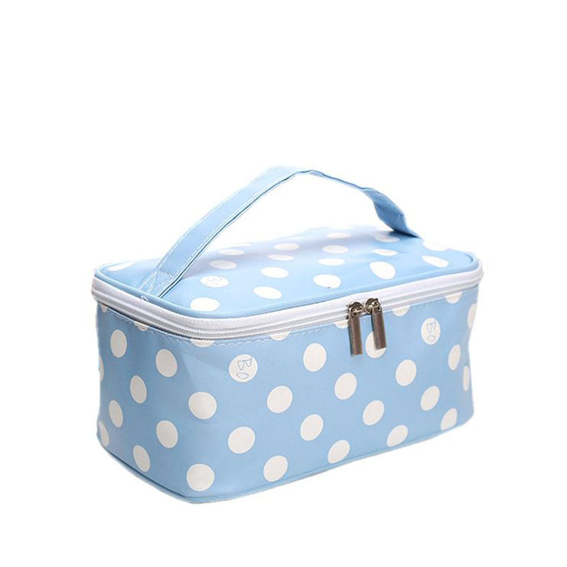 Outdoor Travel Storage Polka Dot Wash Bag