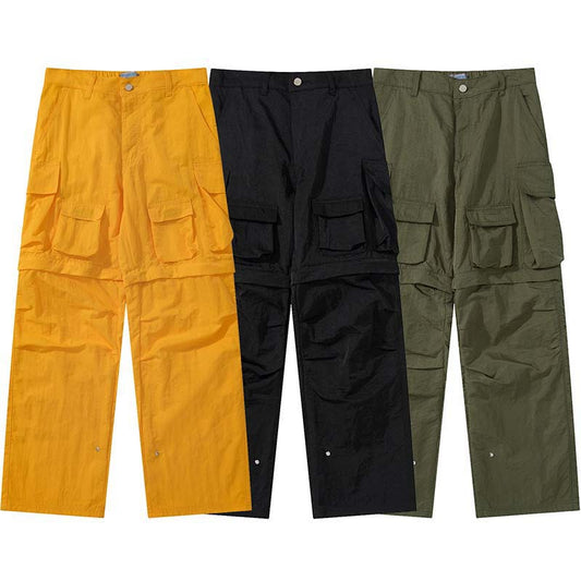 Removable Multi Pocket Cargo Pants