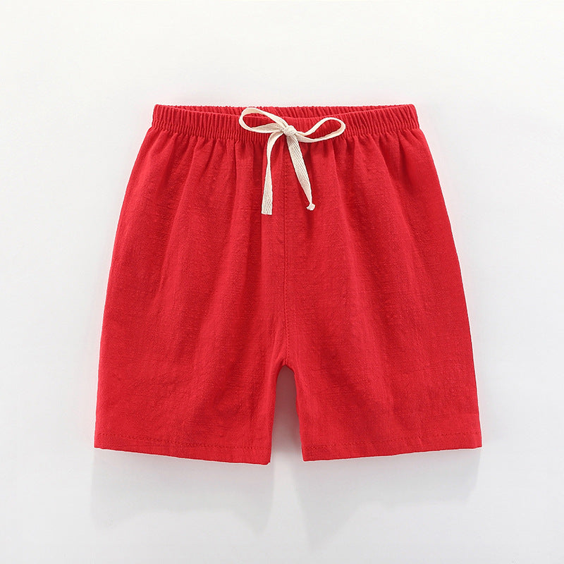 New Summer Children's Shorts Thin Five-Point Pants