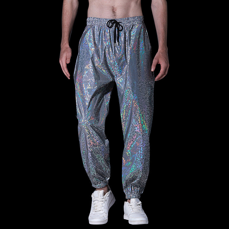 Men's Hip-hop Fluorescent Pants Casual