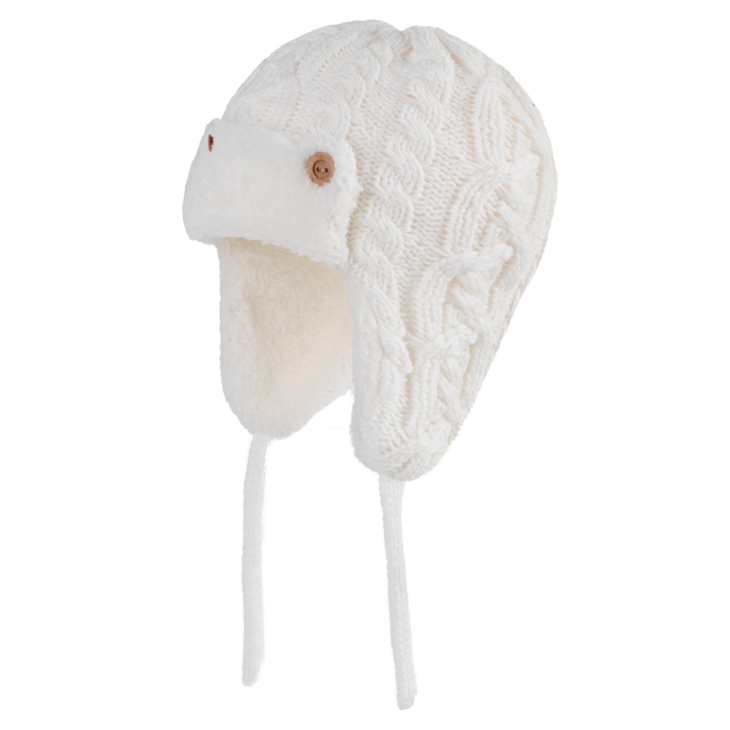 Children's Woolen Hat With Velvet Ear Protection