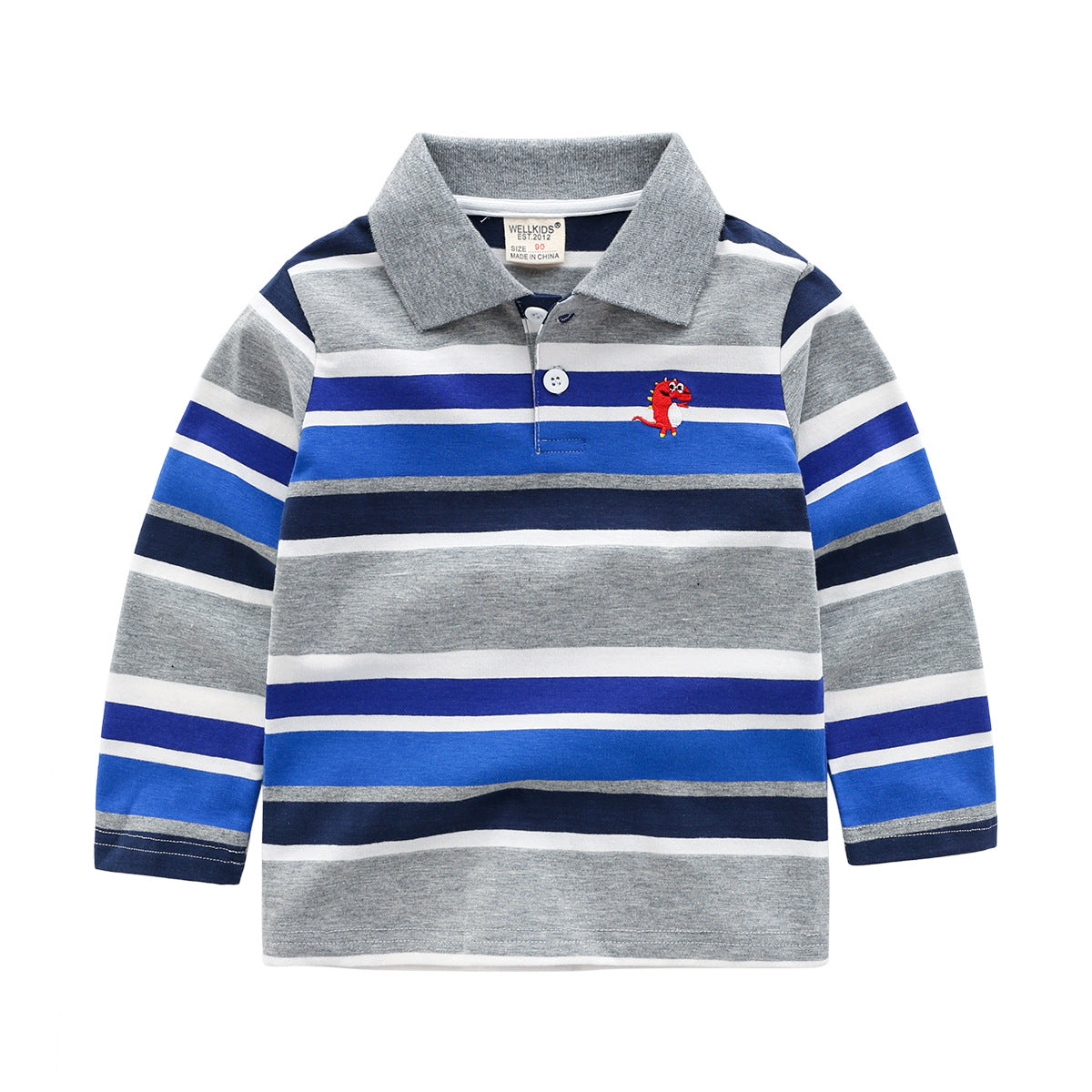 Boys striped long sleeve T-shirt