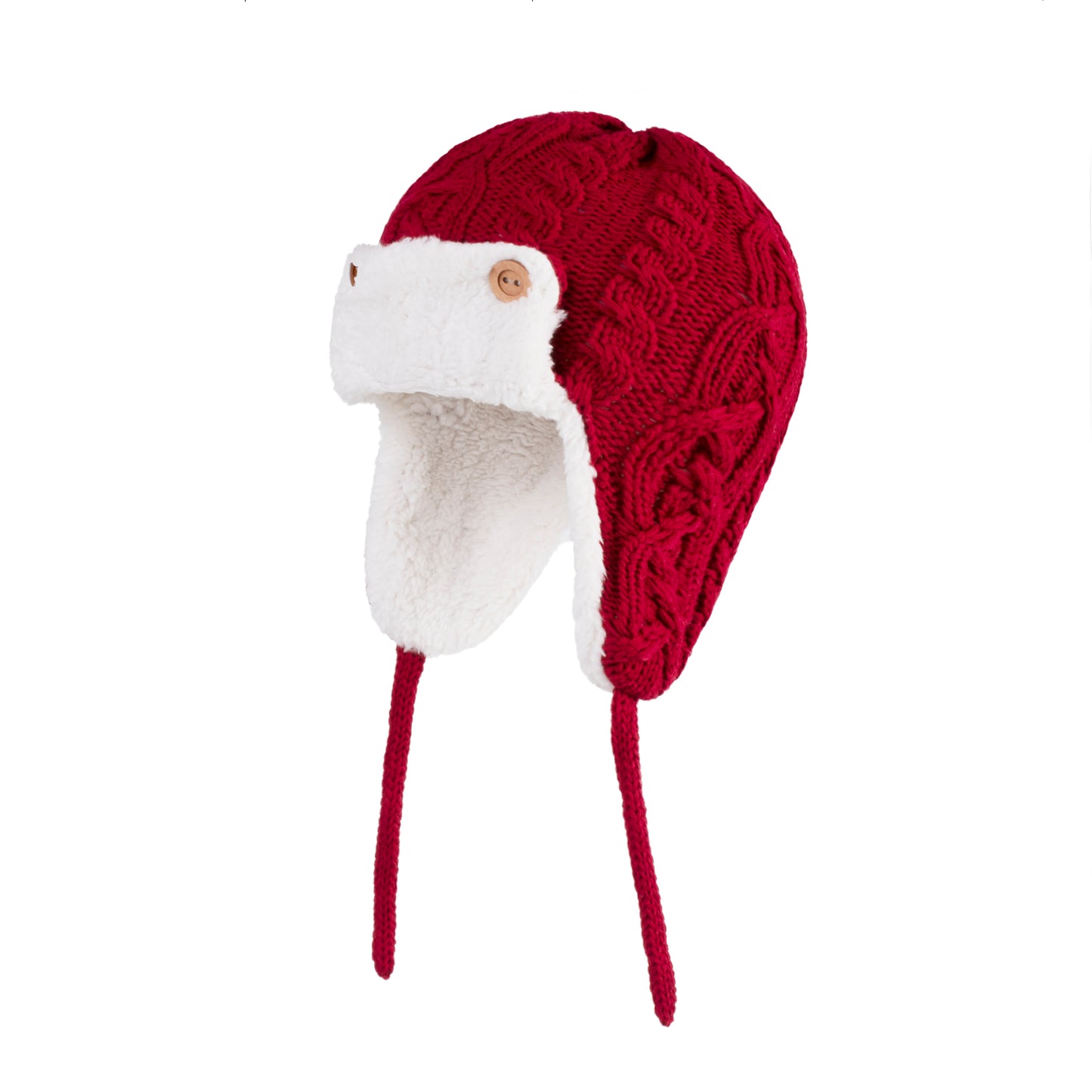 Children's Woolen Hat With Velvet Ear Protection