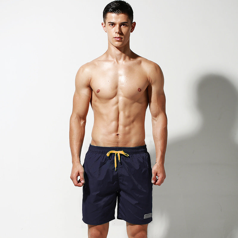 Men's Beach Pants Summer Casual Swimming Trunks Loose