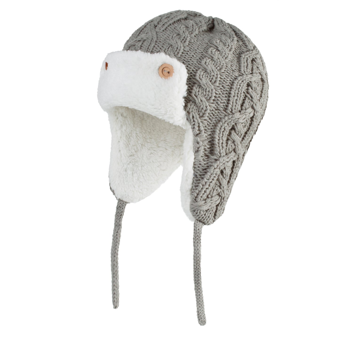 Children's Woolen Hat With Velvet Ear Protection