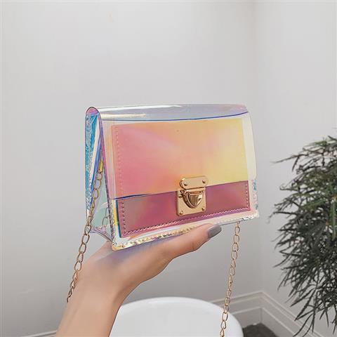 All-matching Transparent Laser Gel Bag Women