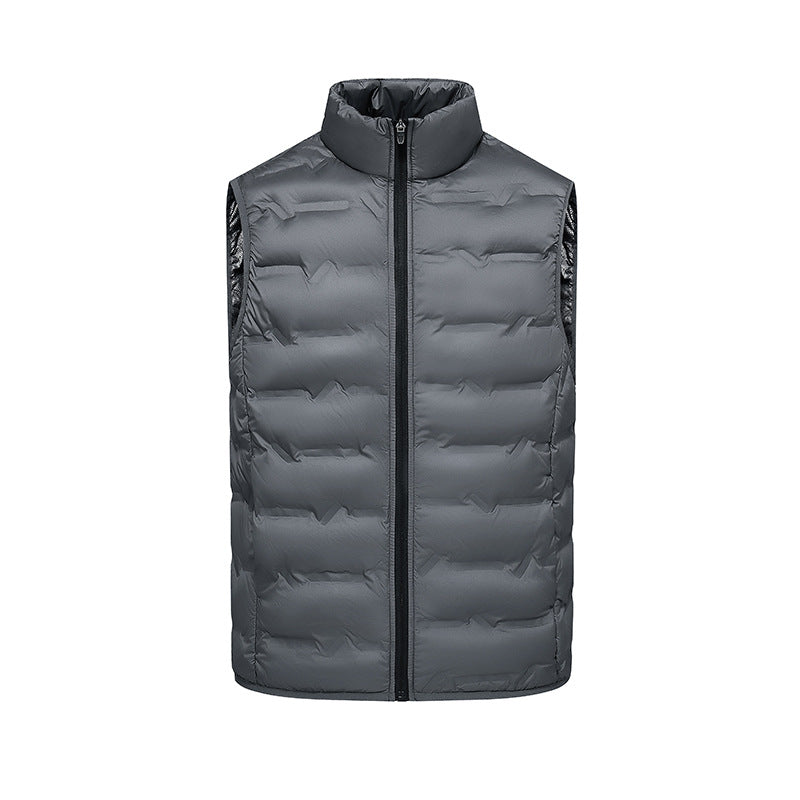 Down Vest Man Warm Autumn And Winter