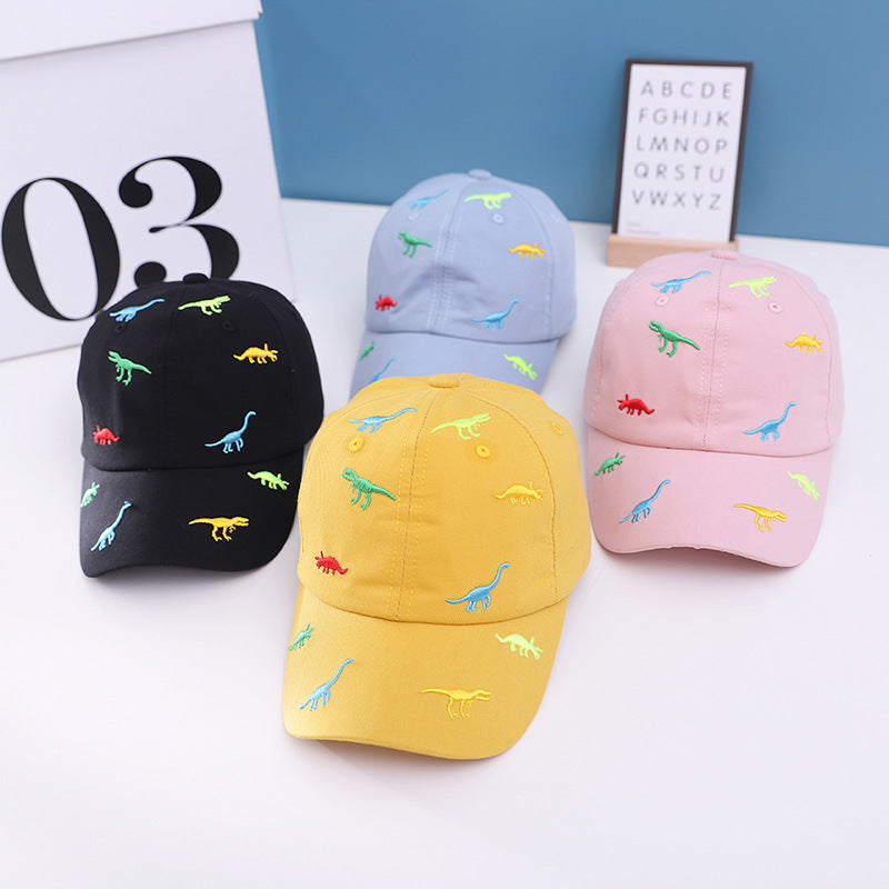 Colorful Small Dinosaur Children's Baseball Hats