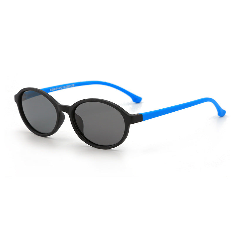 Children Oval Silicone Sunglasses