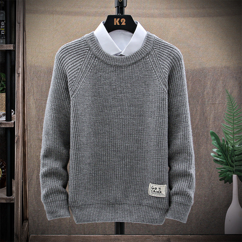 Trendy Casual Men's Long-sleeved Sweater