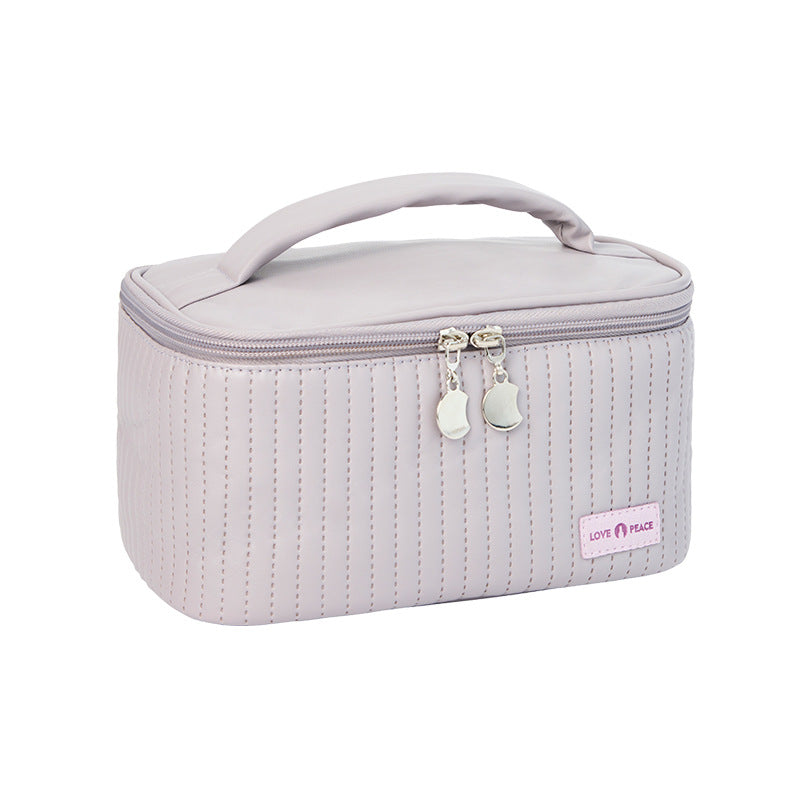 New Open-top Cake Makeup Bag